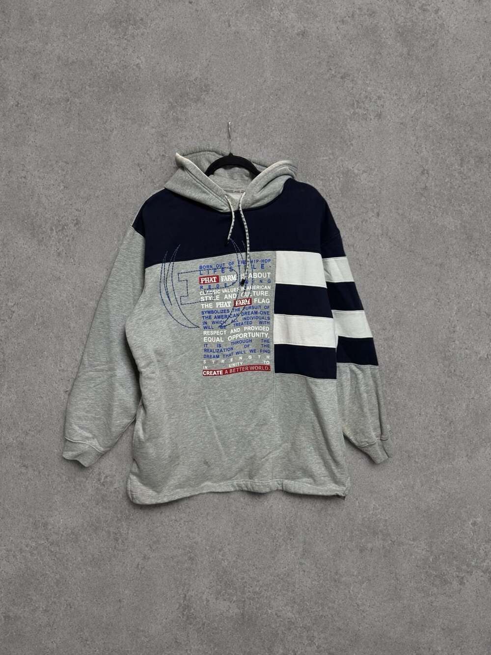 Phat Farm Classic American Flava Graphic Hoodie